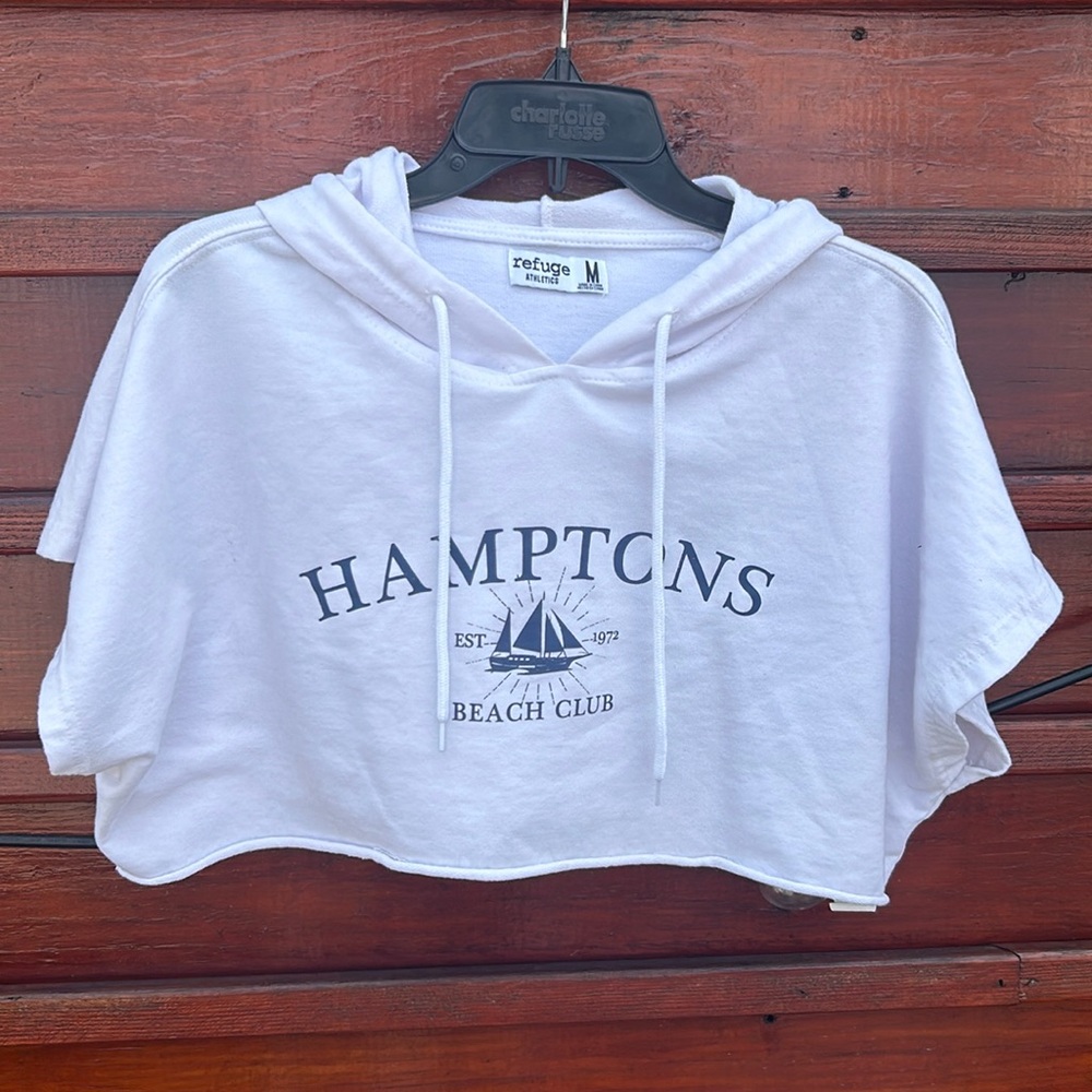 Cropped hoodie